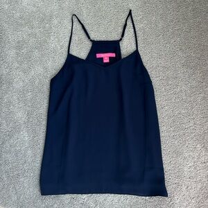 Lilly Pulitzer Tank Top in Navy Blue